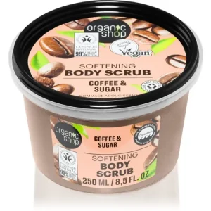 Biztonságos fizetés Organic ShopOrganic Coffee & Sugar kávé test peeling