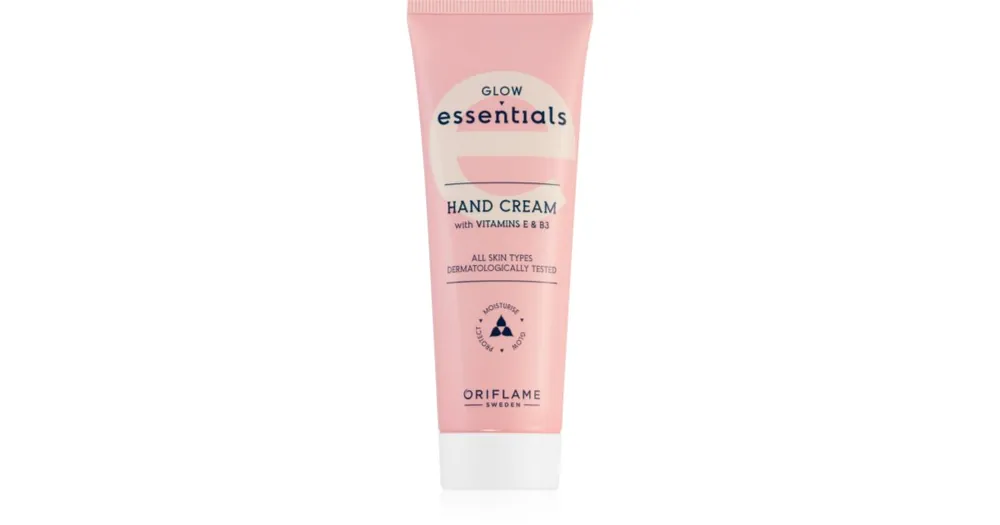 Alacsony ár OriflameEssentials Glow tápláló kézkrém