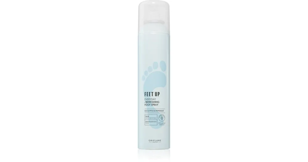Korlátozott ajánlat OriflameFeet Up Everyday felpezsdítő spray lábakra