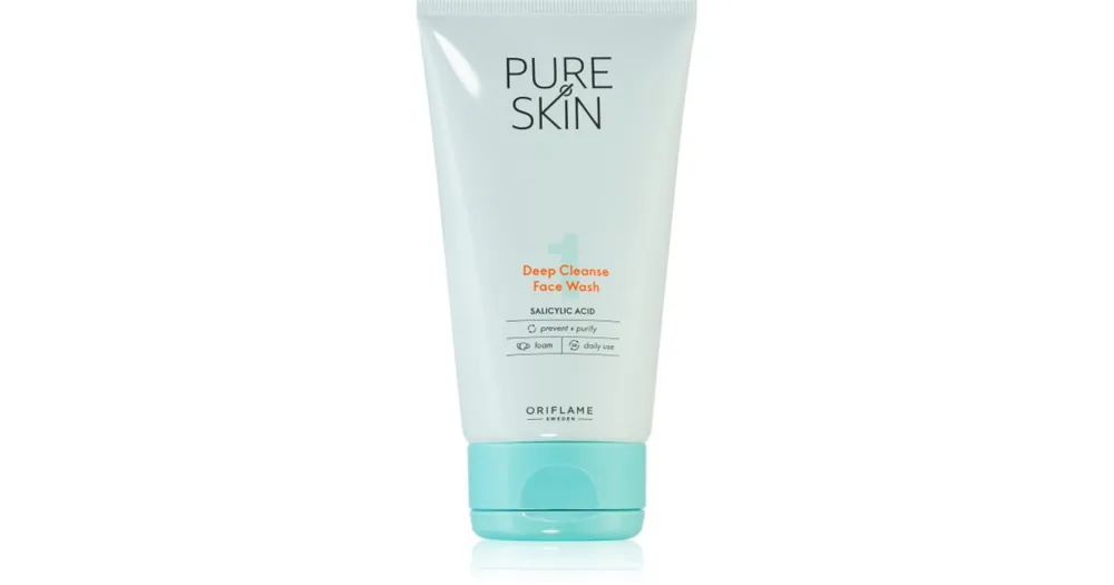 OriflamePure Skin tisztító gél az arcbőrre zsíros bőrre Expressz kézbesítés