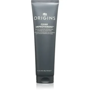OriginsClear Improvement® Active Charcoal Detoxifying Cleanser to Clear Pores tisztító maszk aktív szénnel Kiárusítás