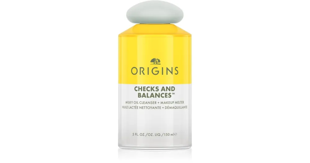 OriginsChecks and Balances™ Milky Oil Cleanser + Makeup Melter tisztító és sminklemosó olaj Gyors kiszállítás