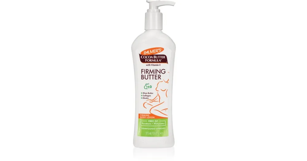 Szezonális akció Palmer’sCocoa Butter Formula Firming feszesítő testápoló tej koenzim Q10