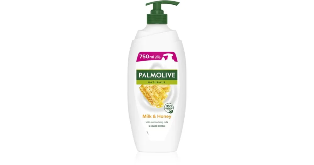 PalmoliveNaturals Milk & Honey tusoló és fürdő krémes gél tejjel és mézzel Kiárusítás