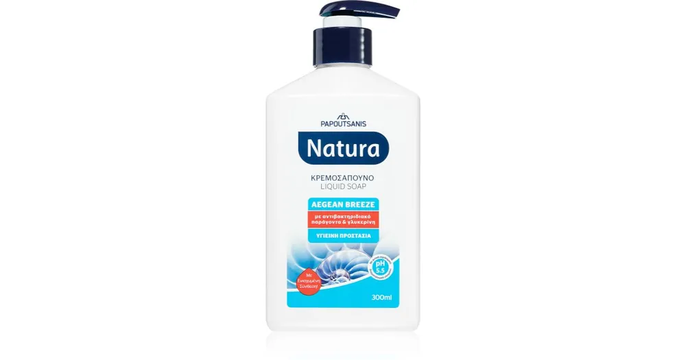 PAPOUTSANISNatura Liquid Soap folyékony szappan Vásárlói kedvenc