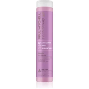 Kedvezményes ár Paul MitchellClean Beauty Blonde Shampoo lila sampon szőkített, melírozott, hideg szőke hajra