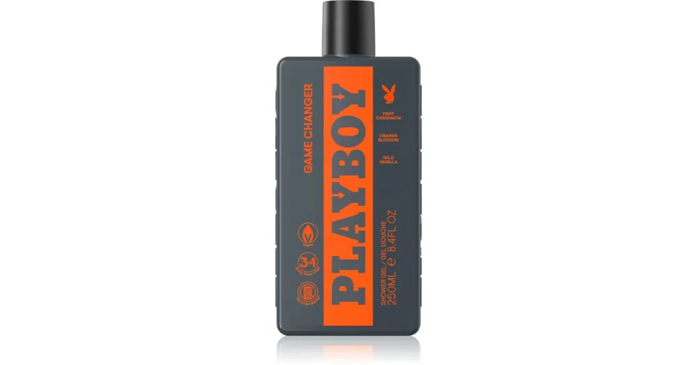 Gyors kiszállítás PlayboyGame Changer tusfürdő gél 3 az 1-ben uraknak