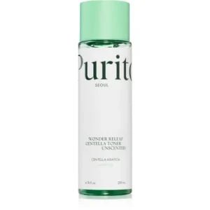 Legnépszerűbb PuritoWonder Releaf Centella Toner Unscented nyugtató tonik arcra az érzékeny arcbőrre