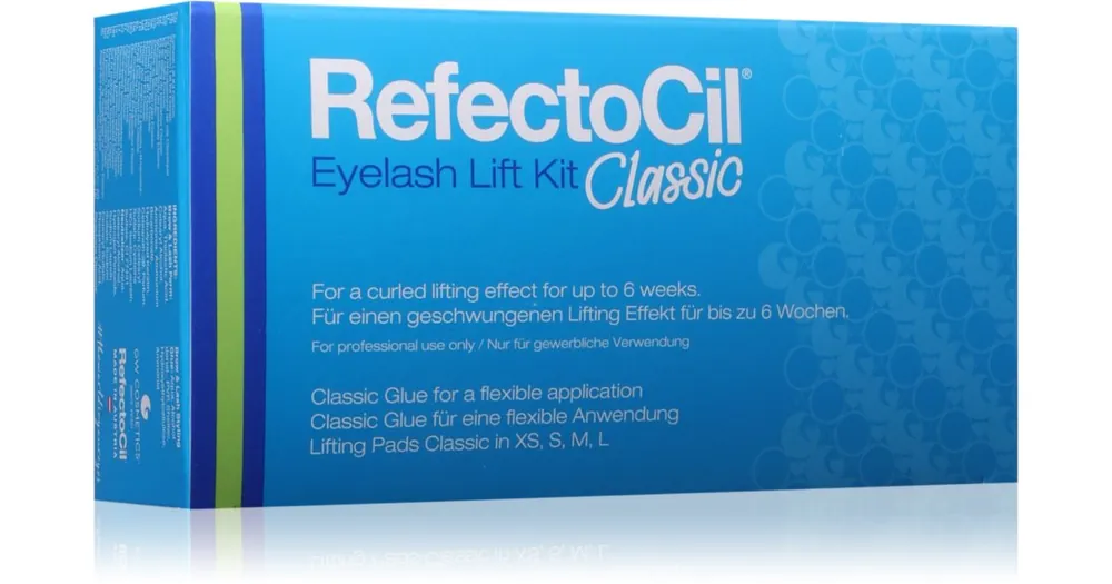 RefectoCilEyelash Lift Kit Classic szett szempilla liftinghez és lamináláshoz Azonnal elérhető