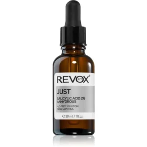 Prémium Revox B77JUST Salicylic Acid 2% Anhydrous hámlasztó peeling szérum az arcra