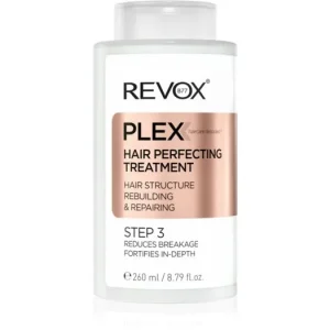 Nézd meg most Revox B77PLEX Hair Perfecting Treatment. Step 3 sampon előtti ápolás a festett és károsult hajra