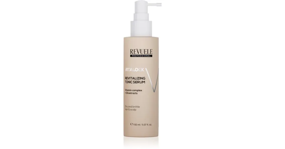 RevueleProfessional Vitalock Revitalizing revitalizáló tonikum száraz és törékeny hajra Szuper akció