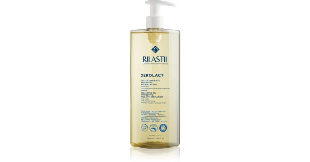 Vásárlói kedvenc RilastilXerolact Cleansing Oil tisztító olaj száraz és atópiás bőrre