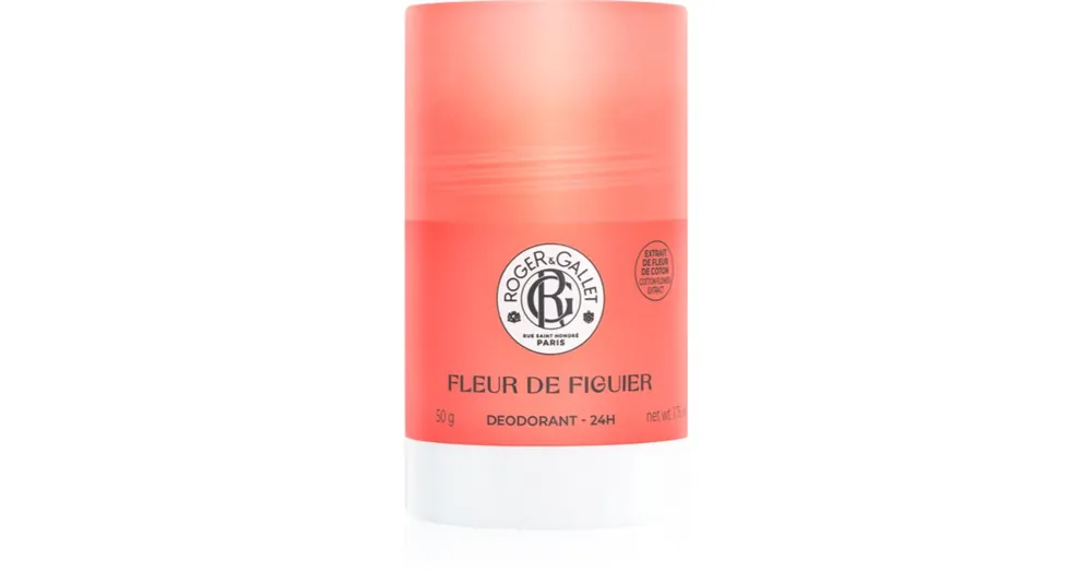 Rendeld meg most Roger & GalletFleur de Figuier alumínium sótól mentes dezodor 24 órás védelem