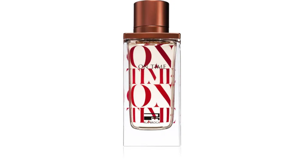 Rue BrocaOn Time Red Eau de Parfum hölgyeknek Azonnal elérhető