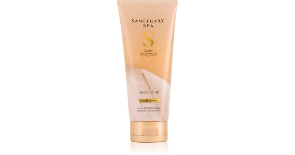 Sanctuary SpaGolden Sandalwood géles peeling testre Kedvezményes ár