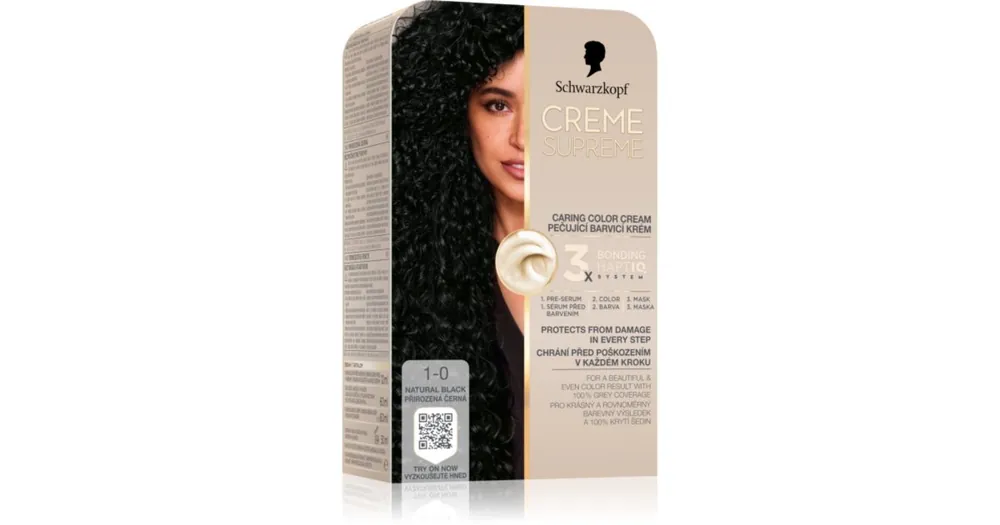 Újdonság SchwarzkopfCreme Supreme tartós hajfesték