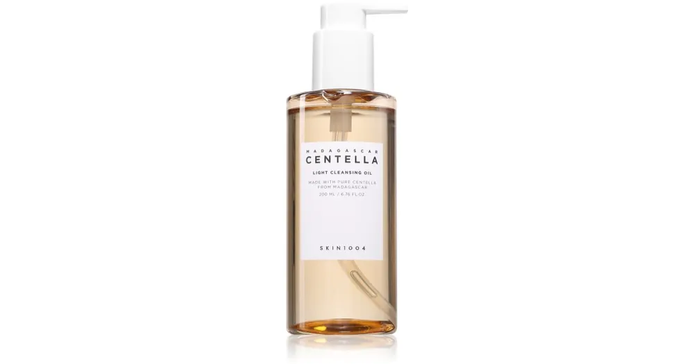 SKIN1004Madagascar Centella Light Cleansing Oil tisztító és sminklemosó olaj nyugtató hatással Legjobb ár