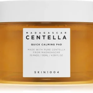 SKIN1004Madagascar Centella Quick Calming Pad Intenzív revitalizáló párnák az érzékeny bőr megnyugtatásához és erősítéséhez Vedd meg most