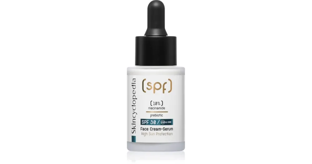 Skincyclopedia10% Niacinamide Acid + Prebiotic krémes szérum SPF 30 Kiárusítás