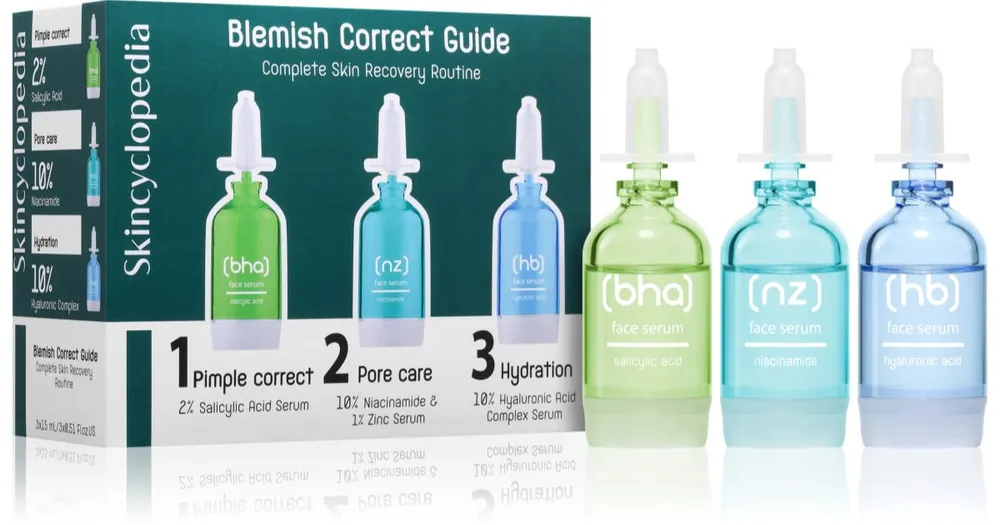 SkincyclopediaBlemish Correct Guide szett a bőrhibákra Vedd meg online
