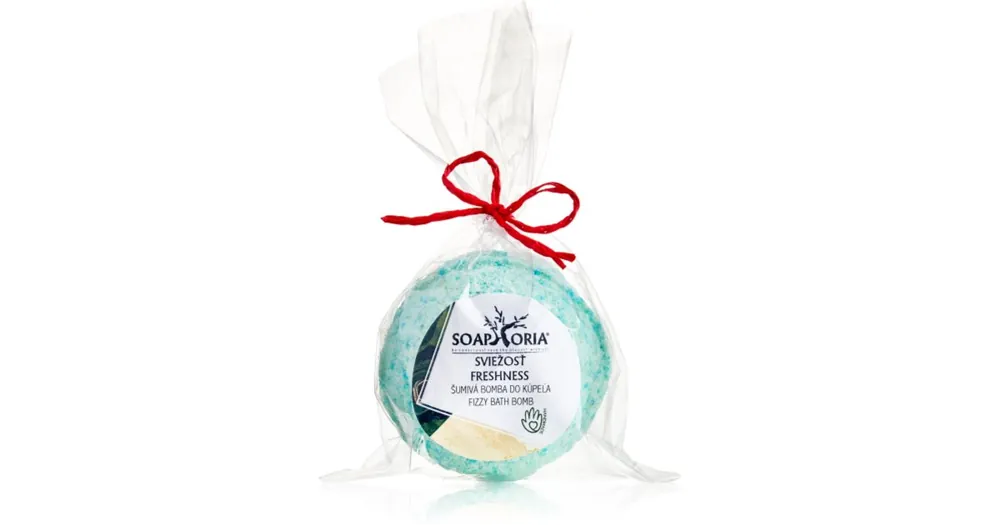 Végkiárusítás SoaphoriaInhale Exhale Freshness pezsgő fürdőgolyó