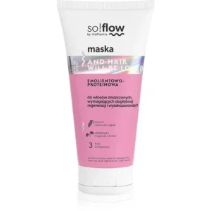 Ne maradj le so!flowDamaged Hair Protein-Emollient Mask erősítő maszk a károsult hajra