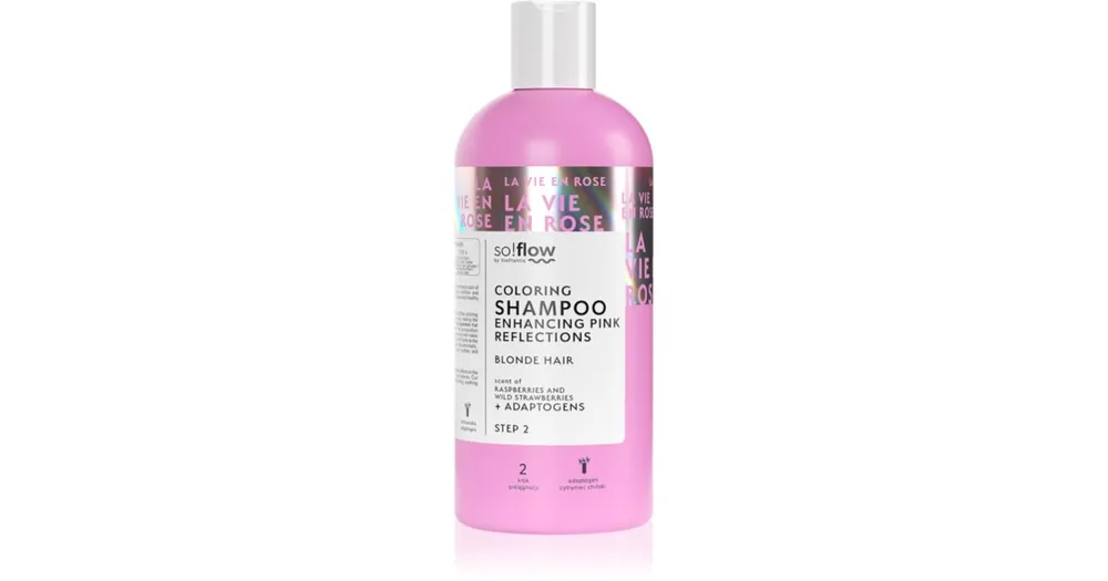 so!flowColoring Shampoo Blonde Hair tonizáló sampon szőke hajra Outlet