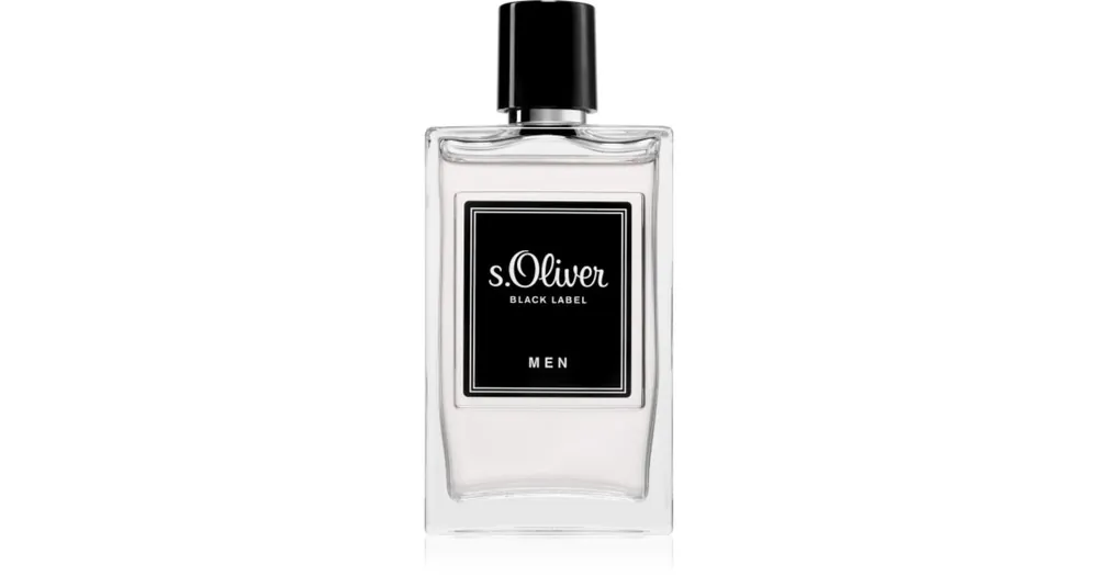 s.OliverBlack Label Men Eau de Toilette uraknak Prémium