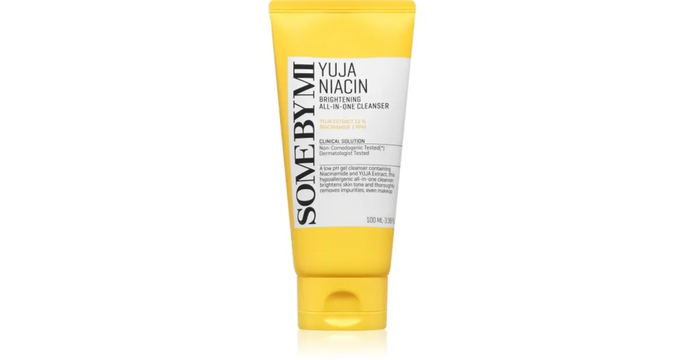 Some By MiYuja Niacin Brightening All in One Cleanser bőrvilágosító tisztító hab az érzékeny arcbőrre Szuper ajánlat