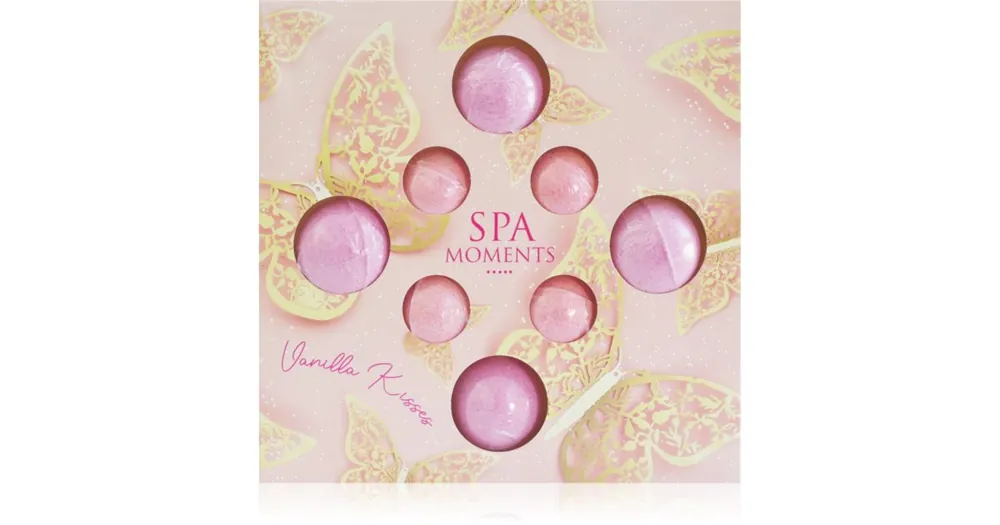 Spa MomentsVanilla Kisses szénsavas fürdő golyók Kedvezmény