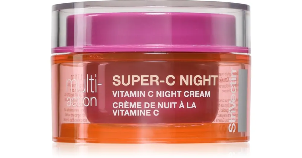 Prémium StriVectinMulti-Action Super-C Night Cream élénkítő éjszakai krém C vitamin