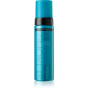 St.TropezSelf Tan Express Bronzing Mousse gyorsan felszívódó önbarnító hab Gyors szállítás