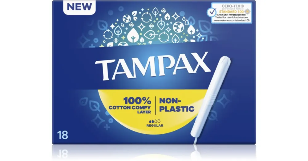 TampaxRegular tamponok applikátorral Végkiárusítás