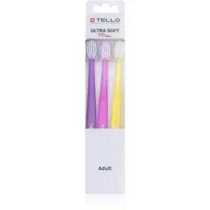 TELLO6240 Ultra Soft 3pack fogkefe Olcsó