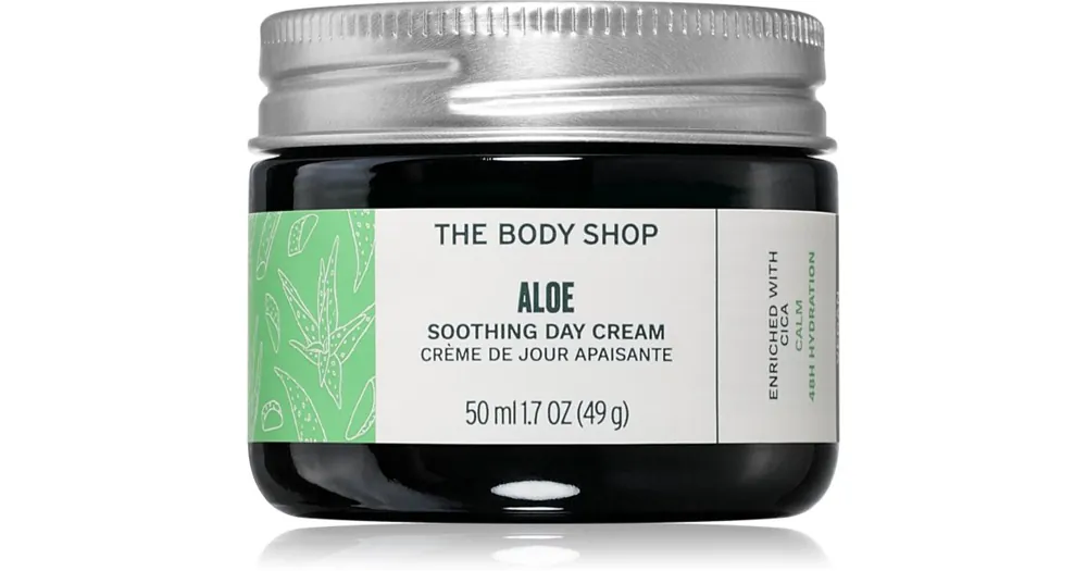 The Body ShopAloe Soothing Day Cream nyugtató nappali krém az arcra Olcsóbb