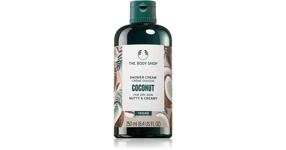The Body ShopCoconut Shower Cream krémtusfürdő kókuszzal Legjobb ár