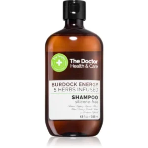 Biztonságos vásárlás The DoctorBurdock Energy 5 Herbs Infused sampon minden hajtípusra