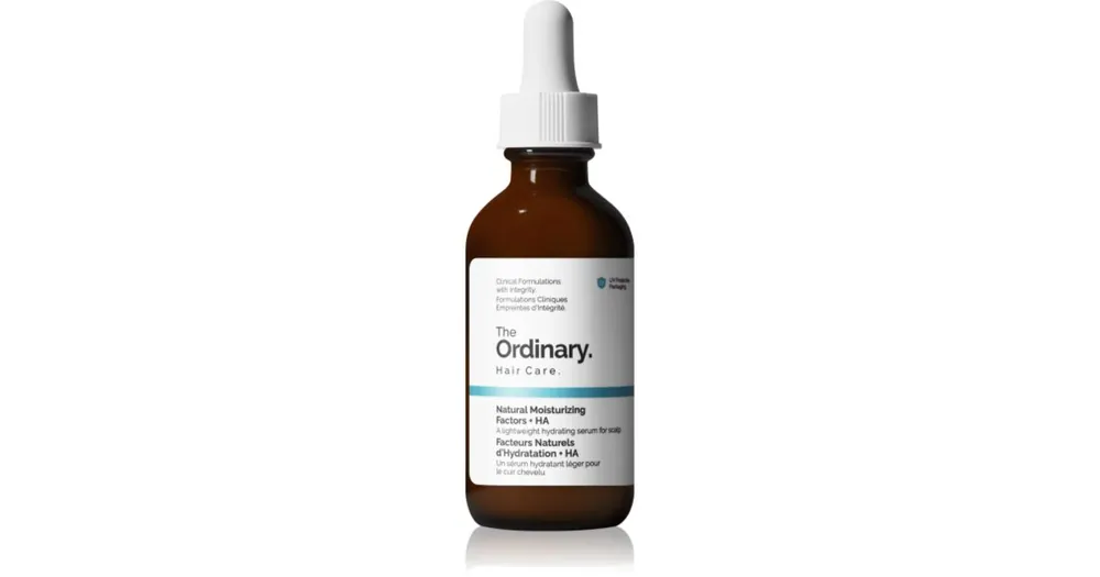 The OrdinaryNatural Moisturizing Factors + HA for Scalp hidratáló szérum a hajra és a fejbőrre Árengedmény