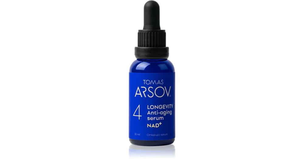 Árcsökkenés Tomas ArsovLongevity Anti-aging serum fiatalító szérum minden bőrtípusra