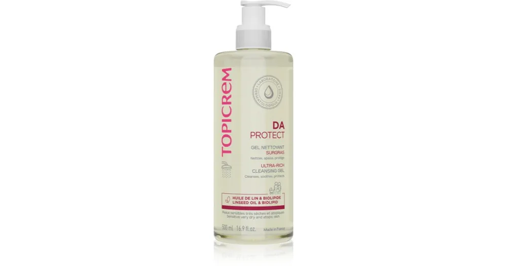 TopicremAD Ultra-Rich Cleansing Gel tisztító gél nagyon száraz, érzékeny és atópiás bőrre Szuper akció