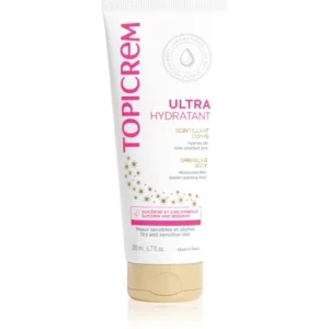 TopicremUH BODY Ultra-Moisturizing Sparkling Body intenzíven hidratáló testápoló tej csillámporral Exkluzív ajánlat