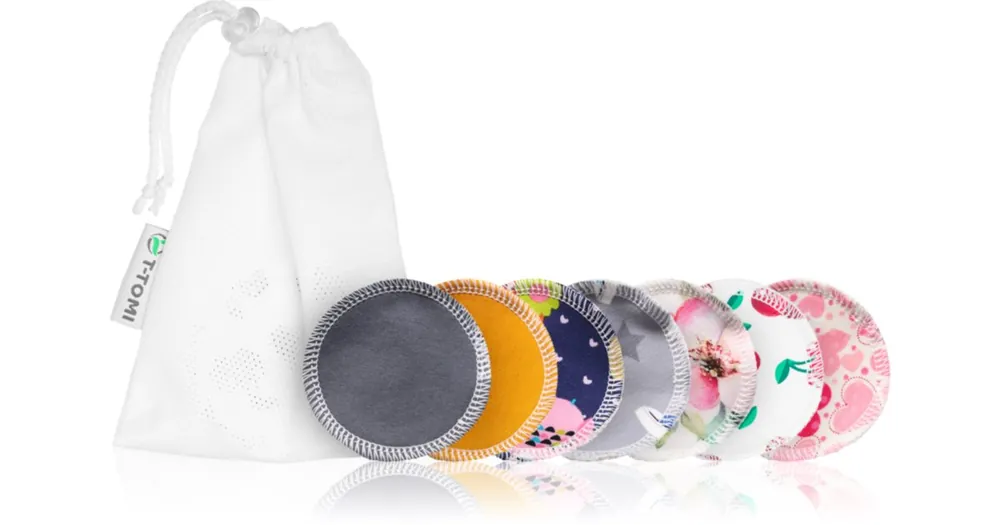 T-TOMIMake-up Removal Pads Set Soft 1 Week mosható sminklemosó korong Biztonságos fizetés