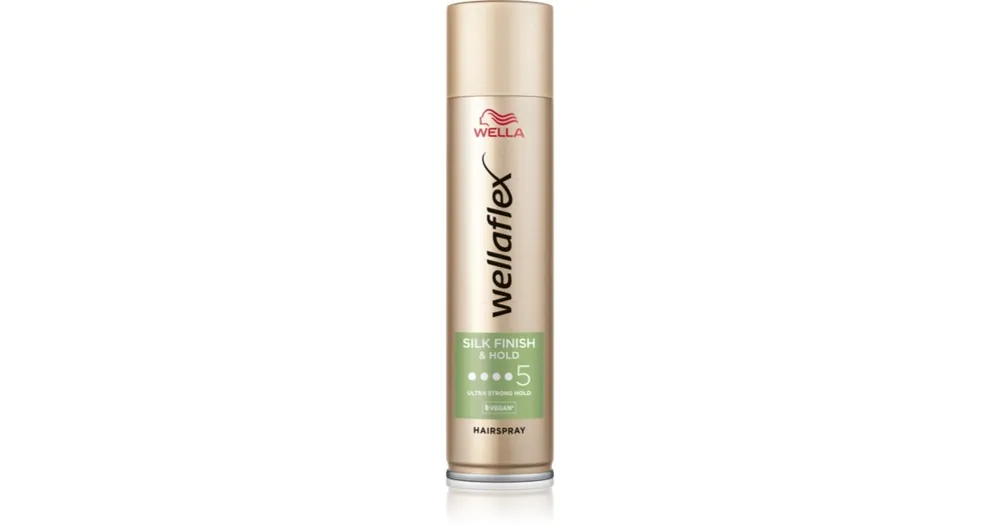 WellaWellaflex Silk Finish & Hold Hajlakk az extra erős tartásért Vásárlói kedvenc