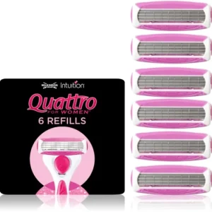 Wilkinson SwordIntuition Quattro for Women tartalék kefék Vásárlói kedvenc