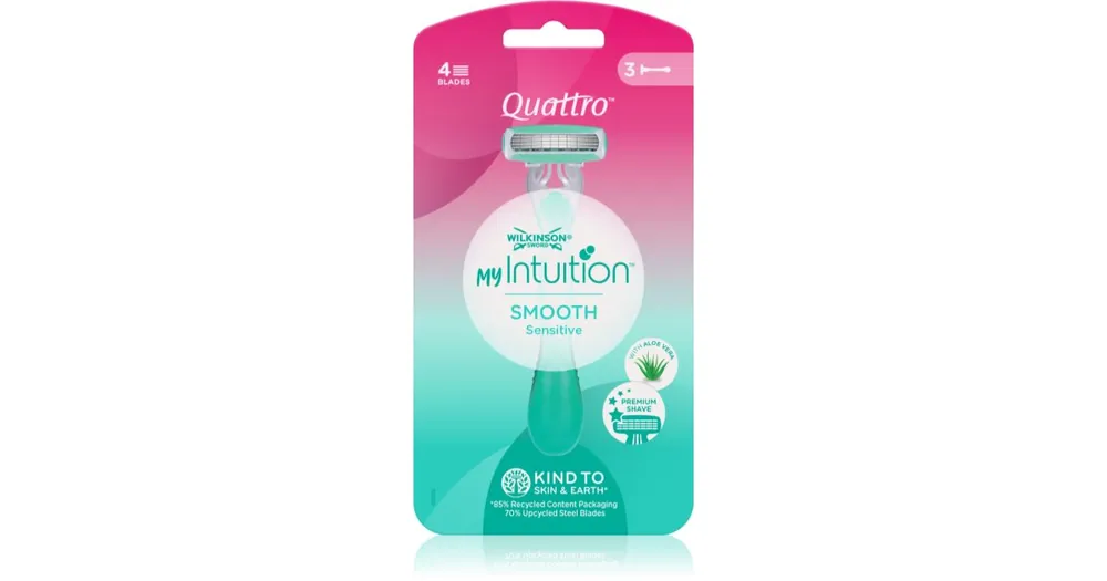 Népszerű Wilkinson SwordMy Intuition Quattro eldobható borotvák