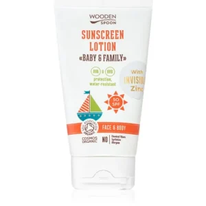 Kedvezmény WoodenSpoonBaby & Family védő naptej az egész családnak SPF50