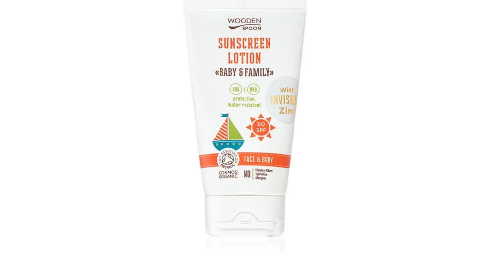 Kedvezmény WoodenSpoonBaby & Family védő naptej az egész családnak SPF50