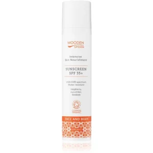 Végkiárusítás WoodenSpoonSkin Nourishment naptej arca és testre SPF 35