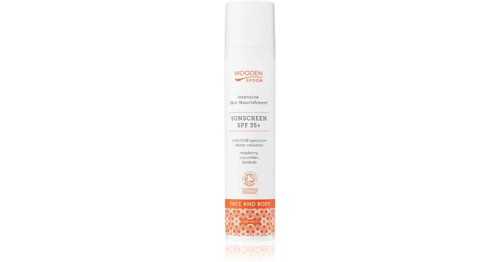Végkiárusítás WoodenSpoonSkin Nourishment naptej arca és testre SPF 35